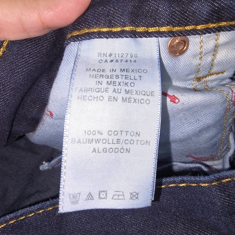 True Religion Dark Blue Bootcut Jeans